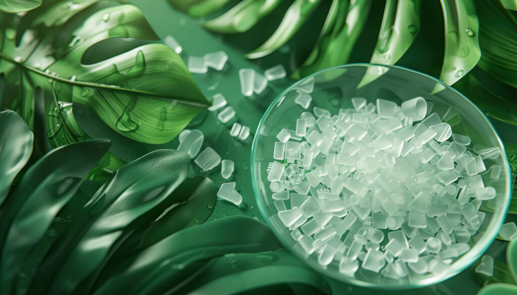 Bioplastics example photo